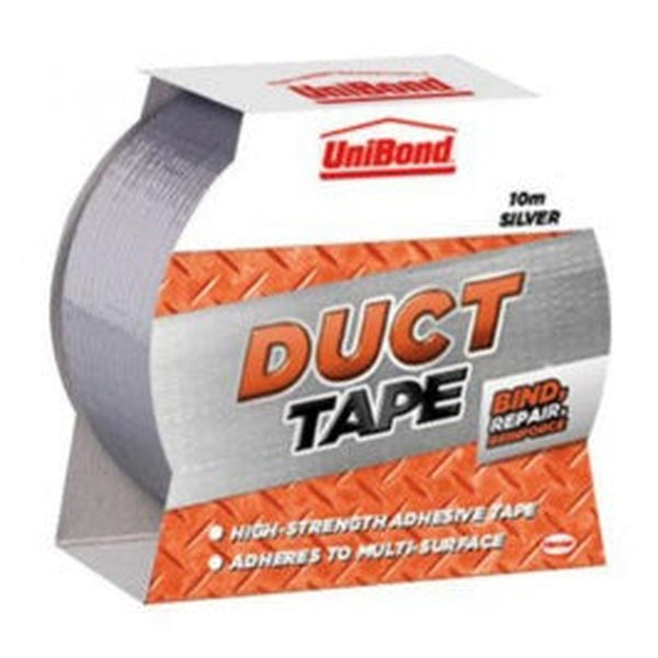 UniBond silver duct tape 50mm x 10m roll