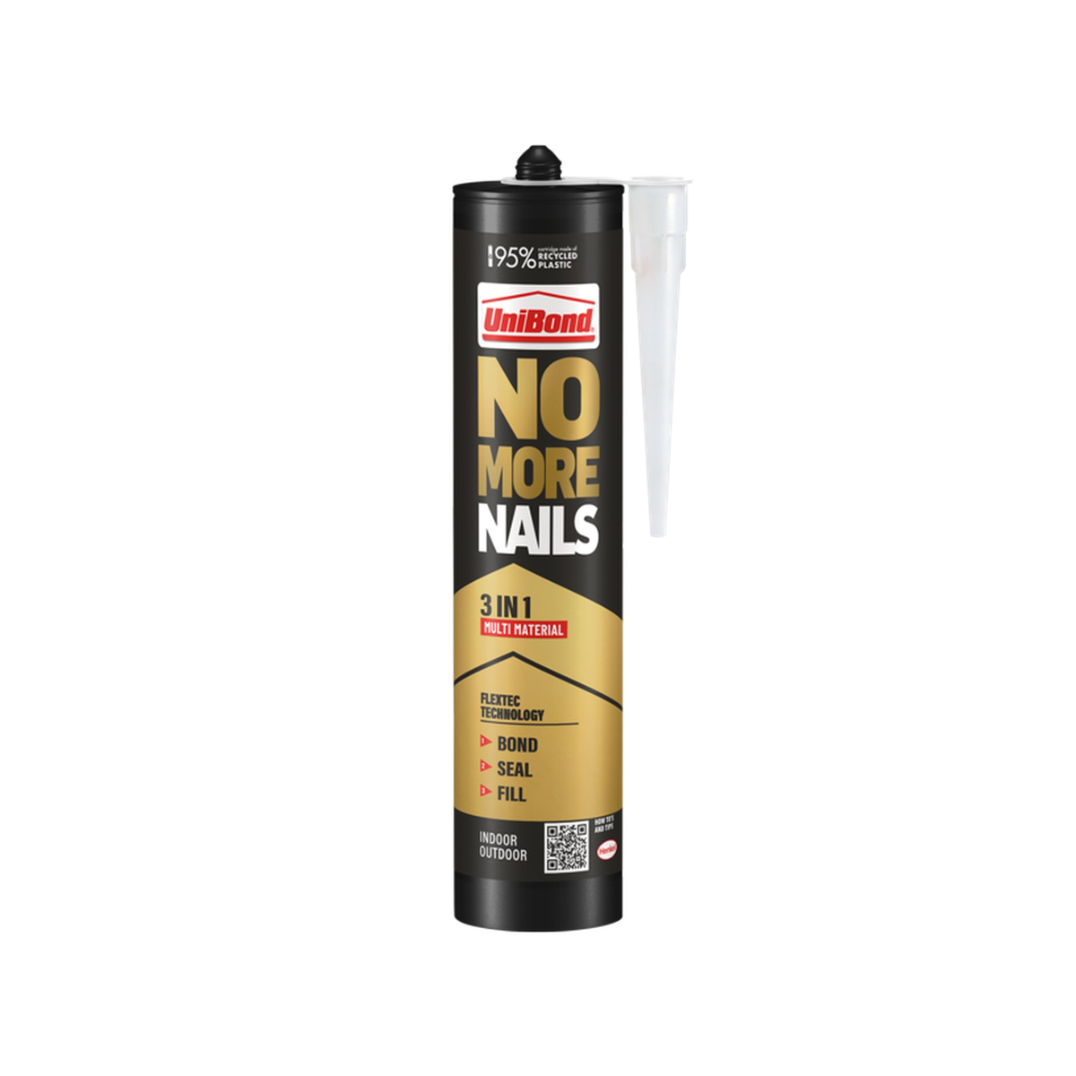 UniBond No More Nails 3 in 1 cartridge in White