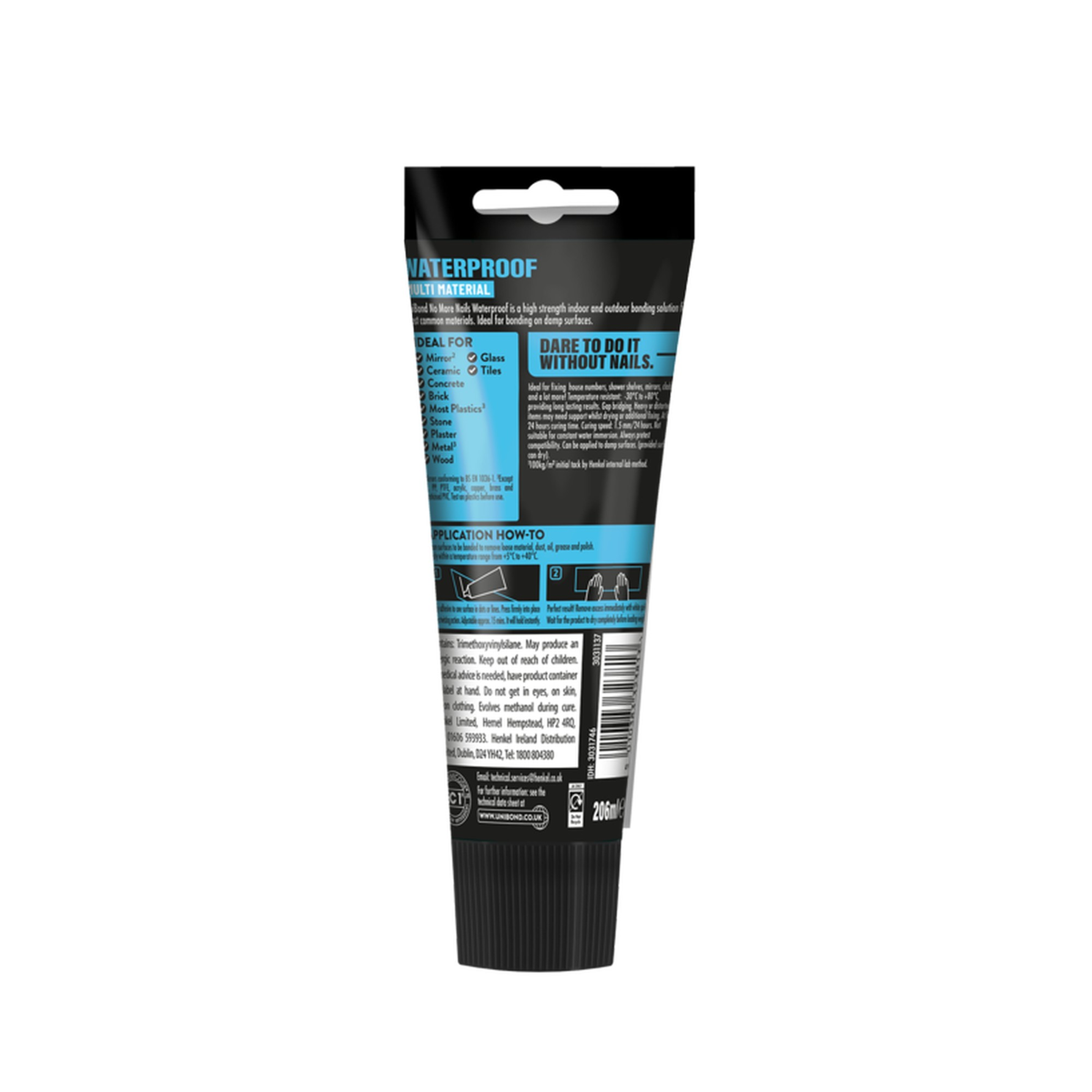 UniBond No More Nails Waterproof 340g tube, view 2