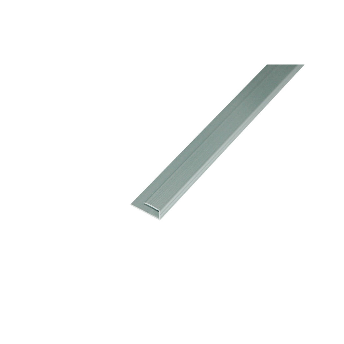Unika silver aluminium end profile 900mm