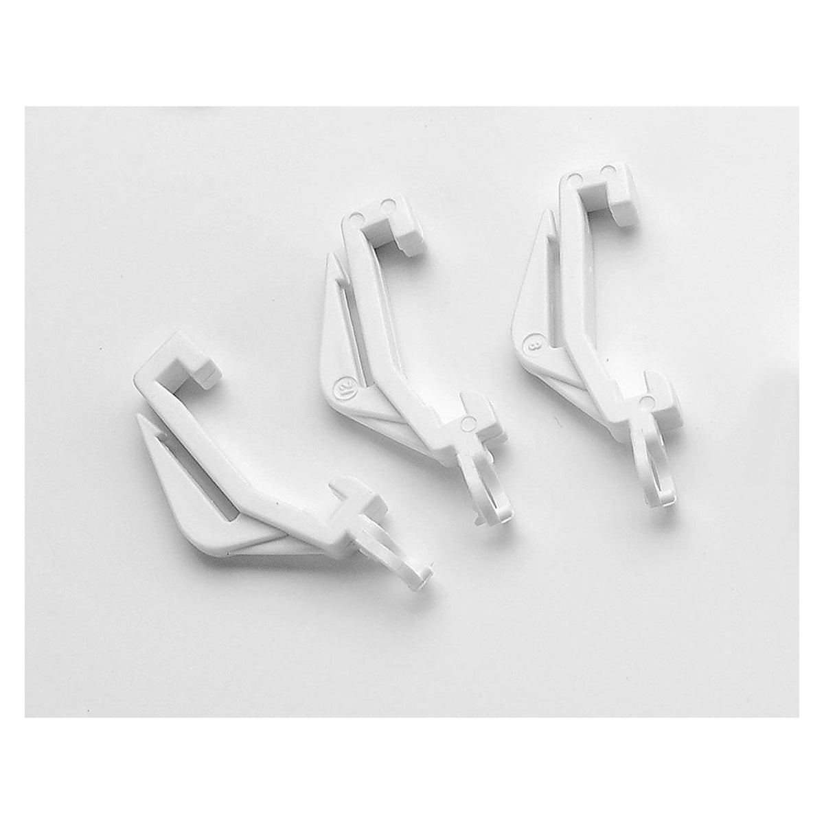 Universal curtain track gliders, pack of 10