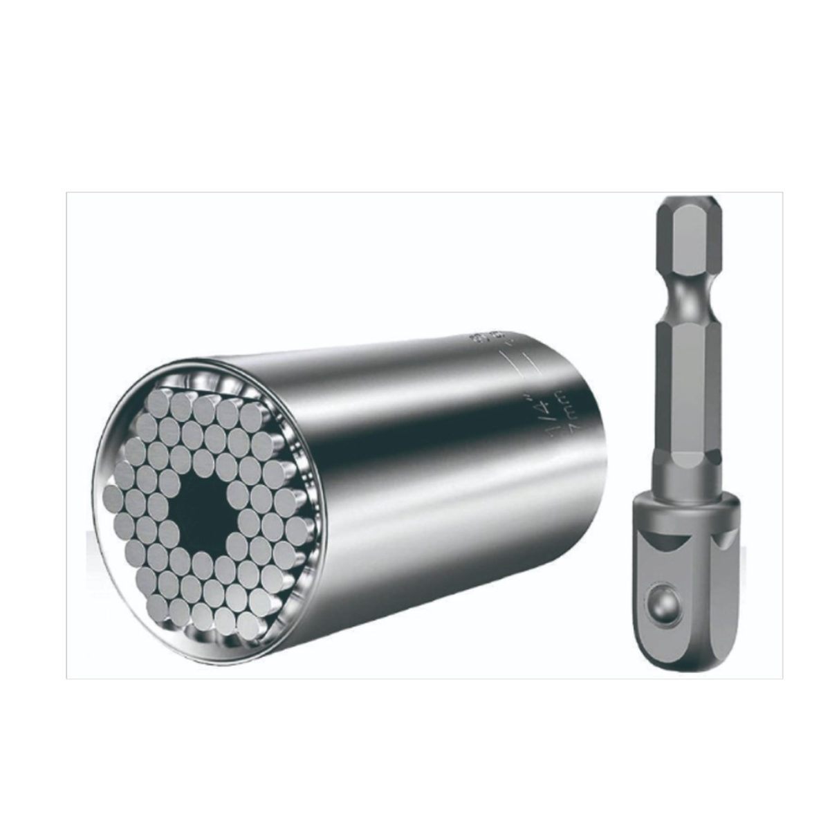 Universal Socket - 7-19mm, view 2