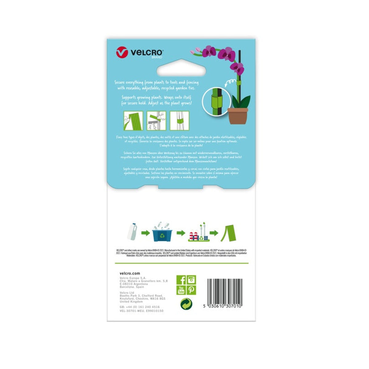 VELCRO One Wrap Plant Ties, 15 x 1.2cm, view 2