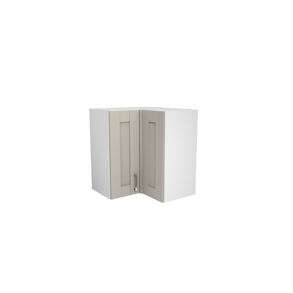 Verona Pebble L Shape Corner Wall Unit - 635mm