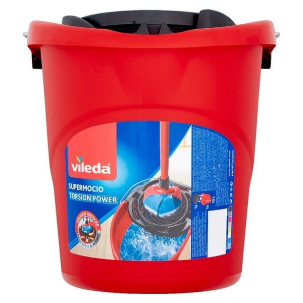 Vileda Supermocio mop bucket with torsion wringer