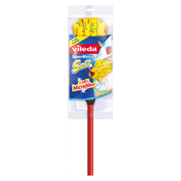 Vileda Supermocio Soft mop with handle and refill