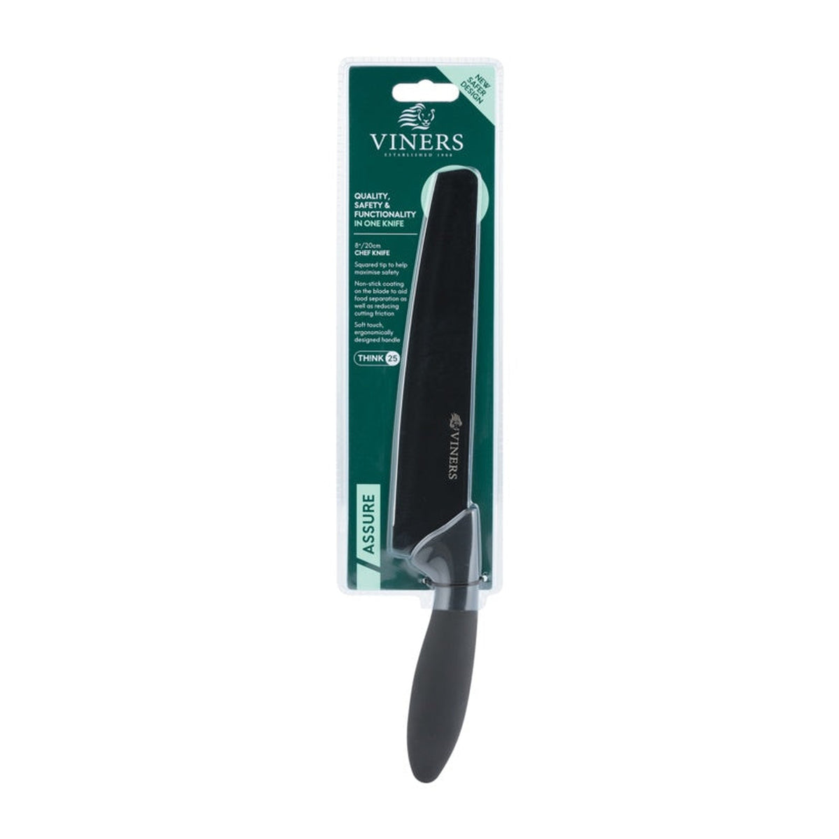Viners Assure 8 inch chef knife, view 4