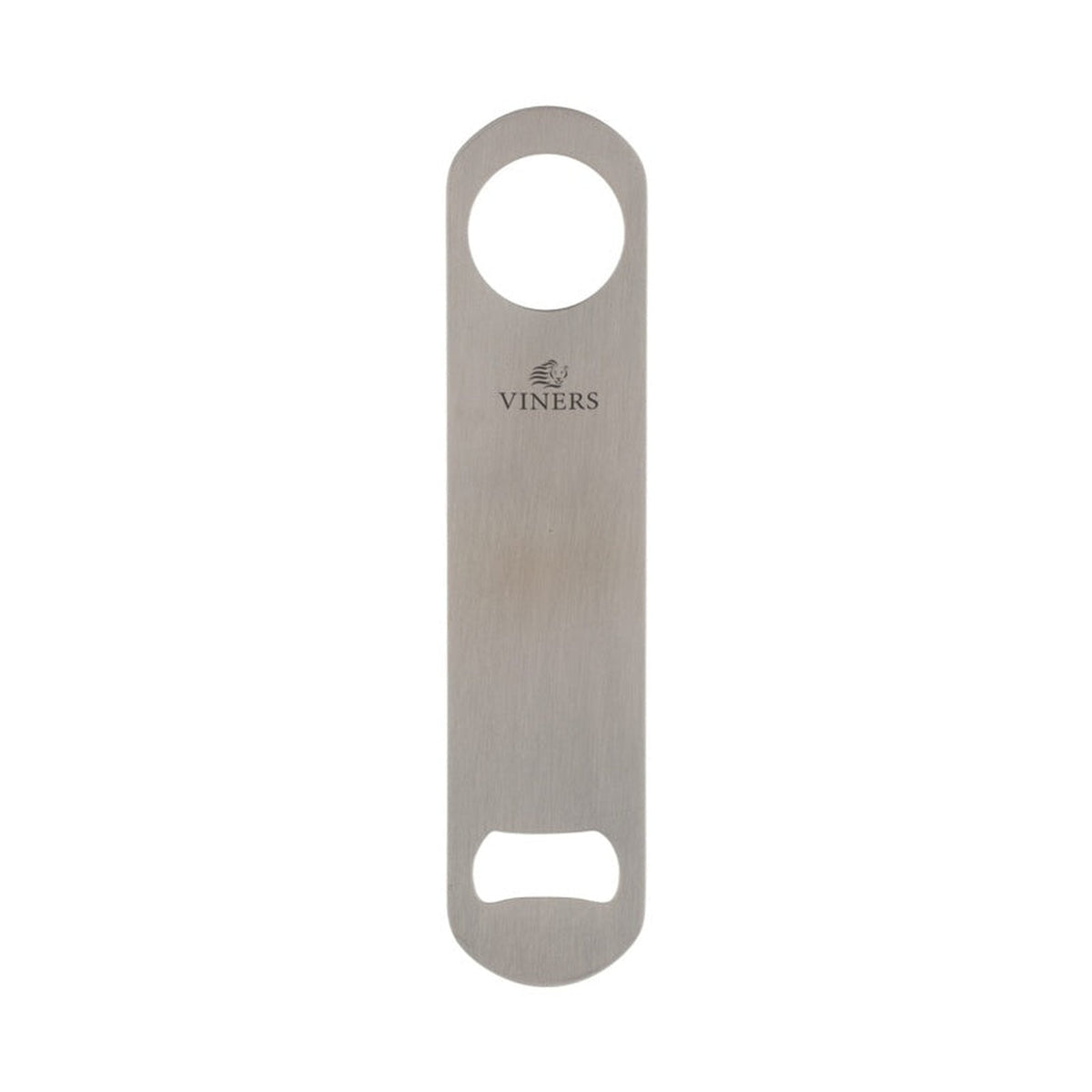 Viners flat stainless steel bottle opener, view 2