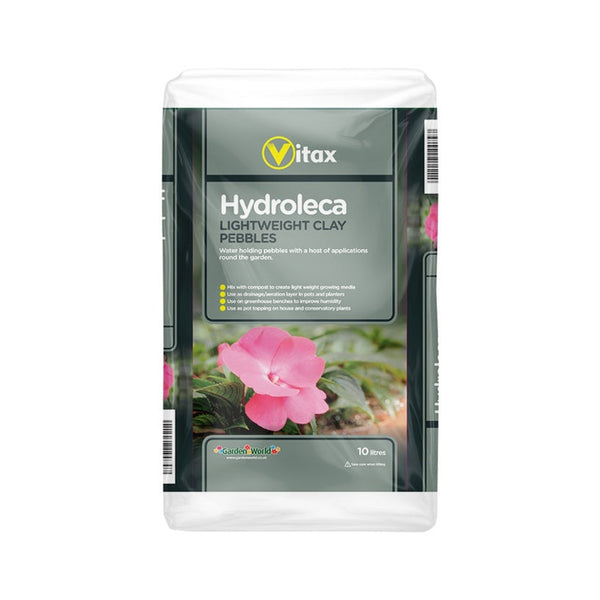 Vitax Hydroleca clay pebbles 10L bag