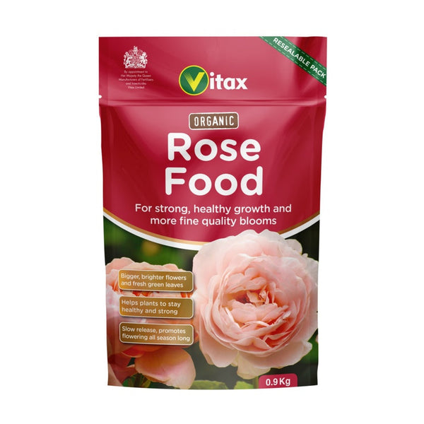 Vitax Organic Rose Food 0.9kg pouch