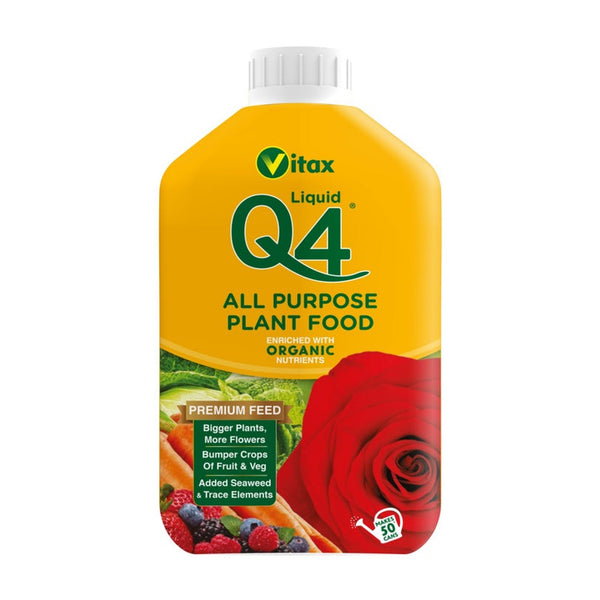 Vitax Q4 All Purpose Liquid plant feed 1L bottle