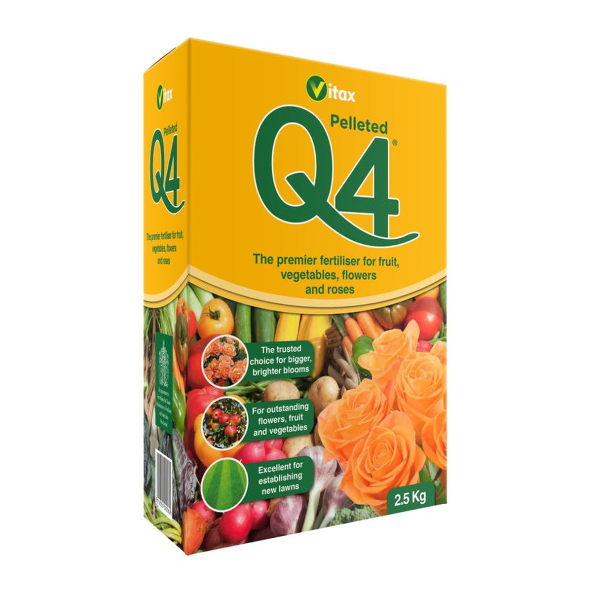 Vitax Q4 pelleted fertiliser 900g pack