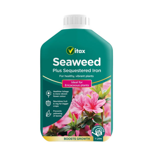 Vitax Seaweed Plus Sequestered Iron 1L