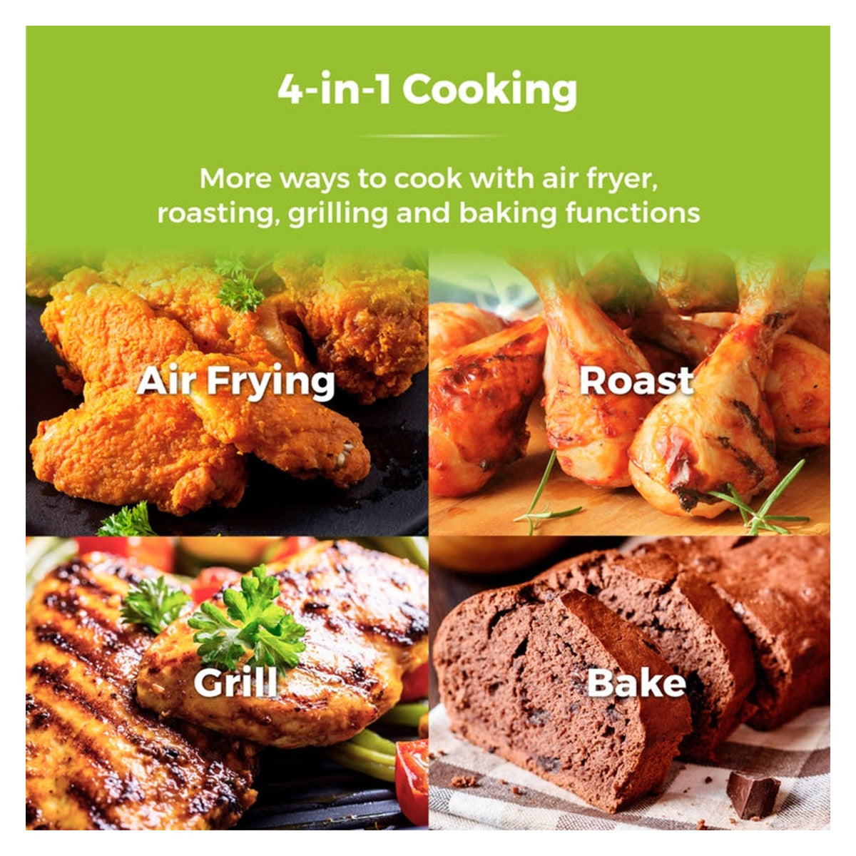 Vortx Black Air Fryer - 2L, view 5
