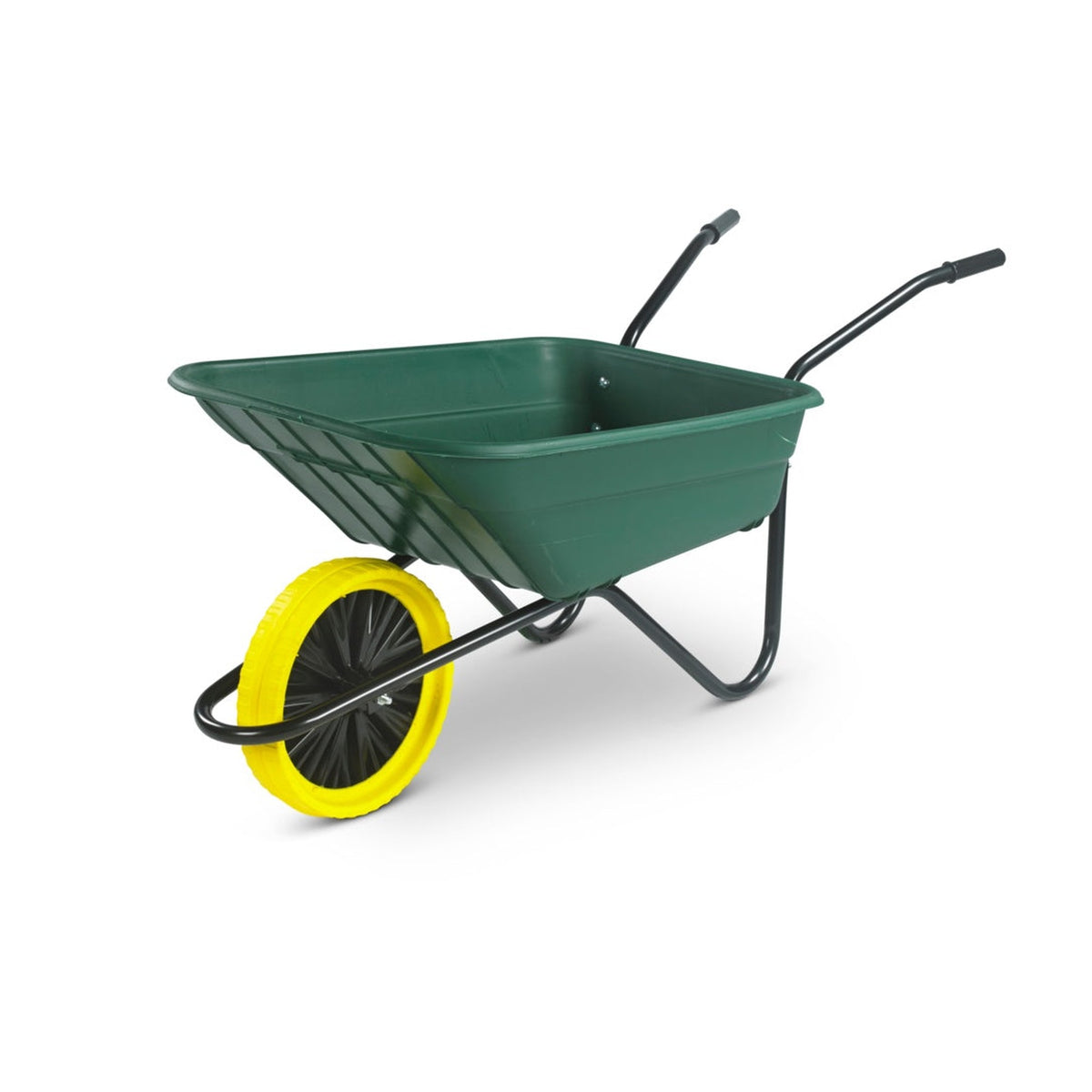 Walsall Wheelbarrow The Shire green 90L poly barrow