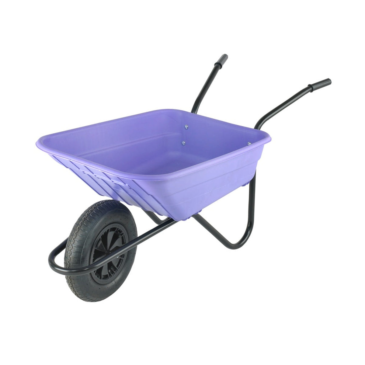 Walsall Wheelbarrow The Shire lilac 90L poly barrow