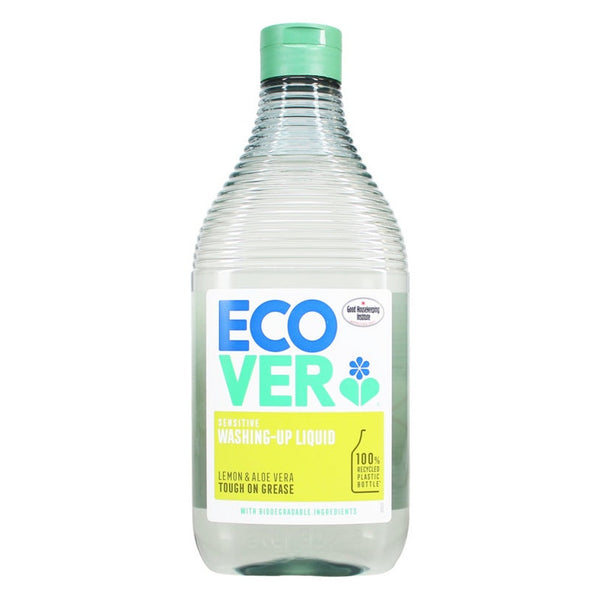 Washing Up Liquid 450ml - Lemon & Aloe Vera