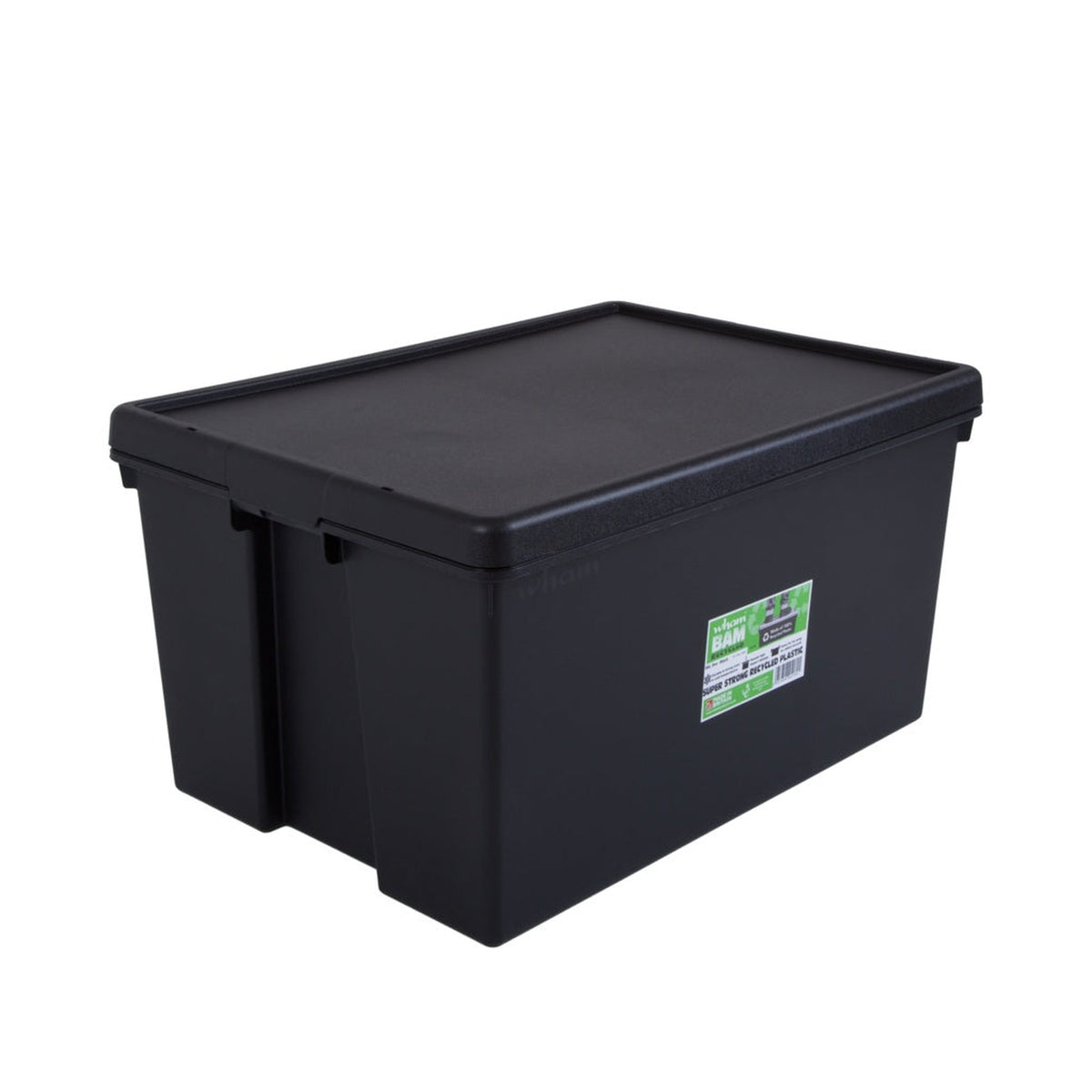 Wham upcycled heavy duty 96 litre box and lid