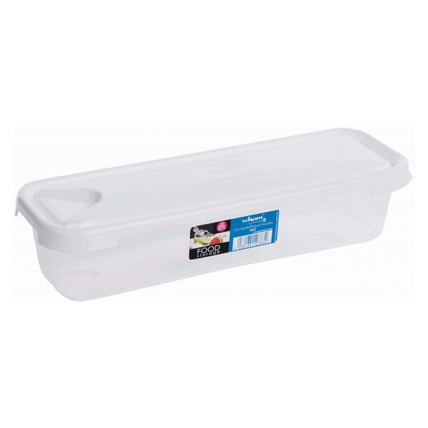 Wham white bacon food storage box 1.2L