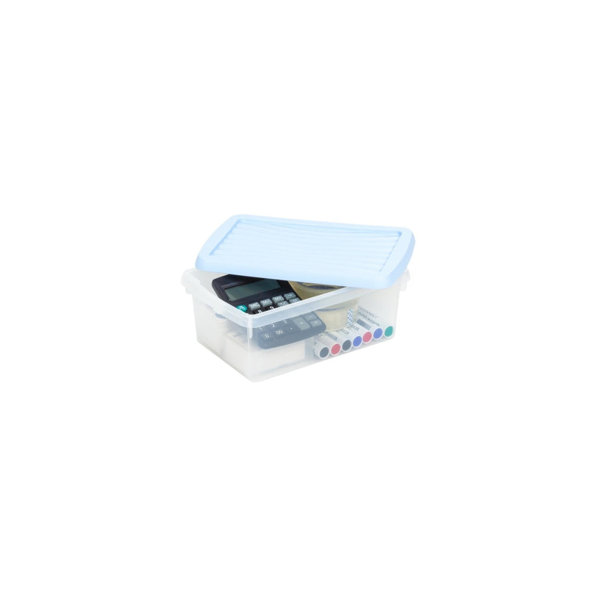 Set of four Wham 3.5L storage boxes with lids, view 4