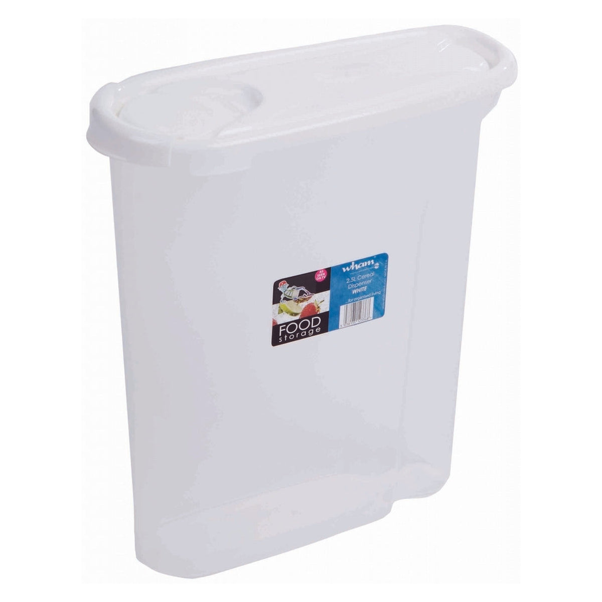 Wham 2.5L white cereal dispenser