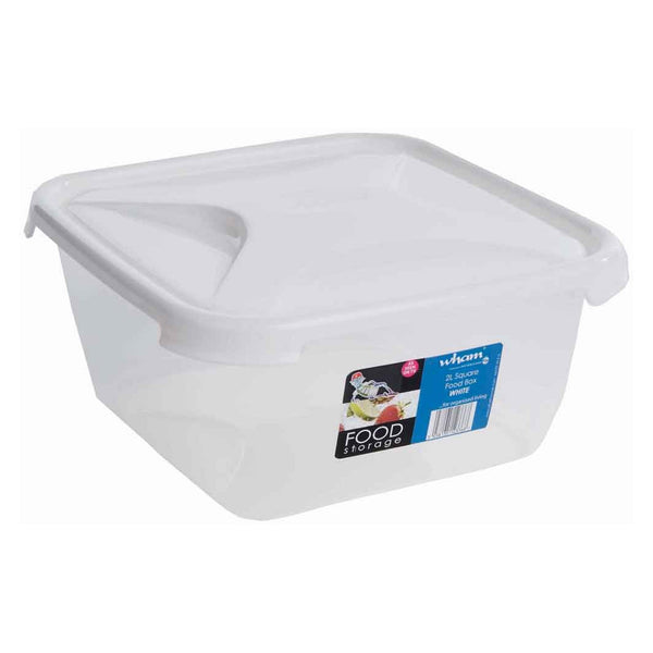 Wham 2L square food storage container