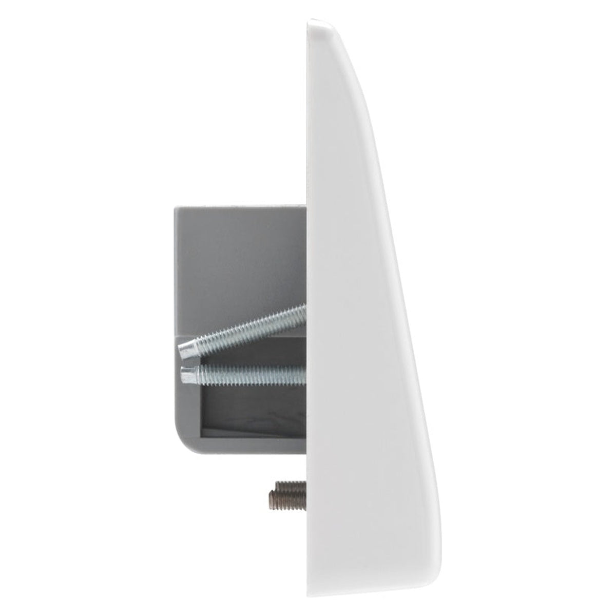 White Nexus Cooker Flex Outlet Plate - 45amp, view 5