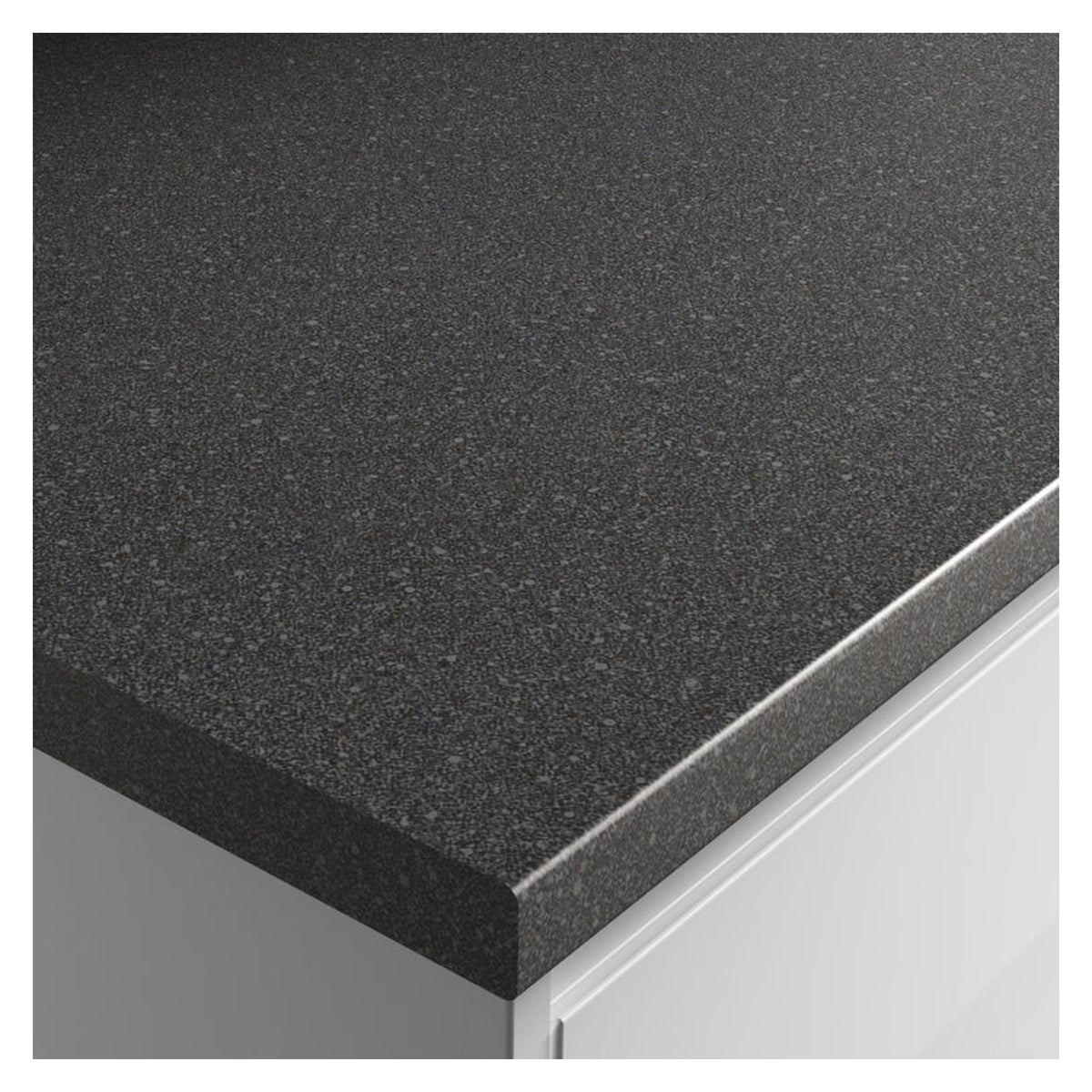 Wilsonart Belmonte Black laminate worktop, 3m x 28mm