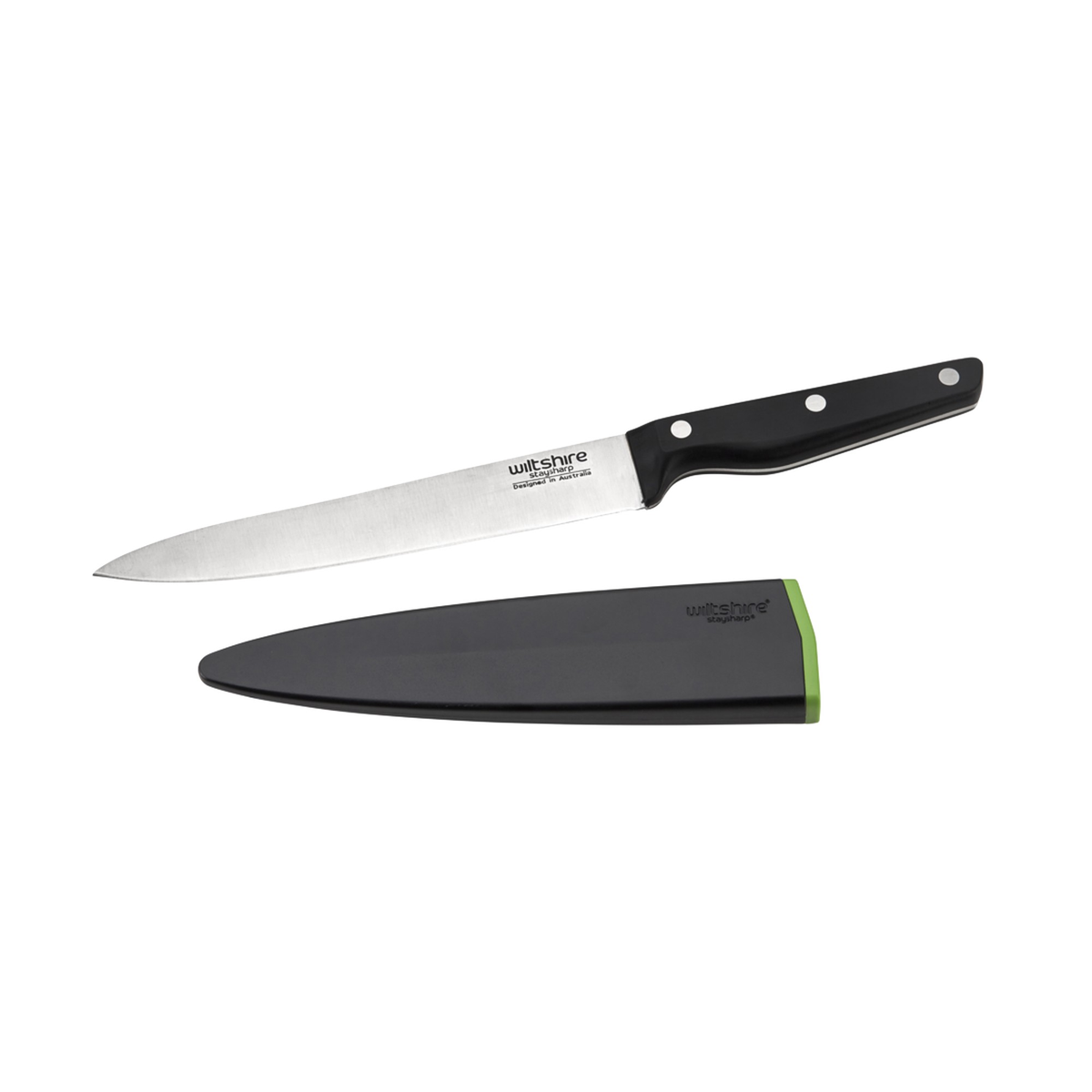 Wiltshire Staysharp triple rivet 20cm carving knife, view 4