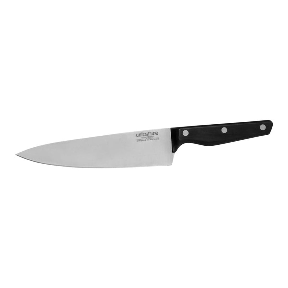 Wiltshire Staysharp triple rivet 20cm cooks knife, view 2