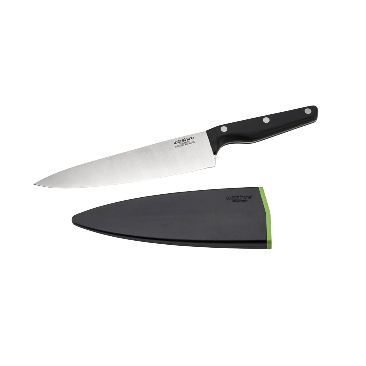 Wiltshire Staysharp triple rivet 20cm cooks knife, view 6
