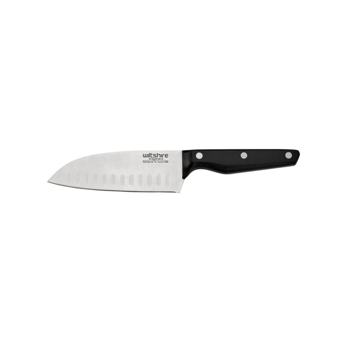 Wiltshire StaySharp triple rivet 15cm santoku knife, view 4