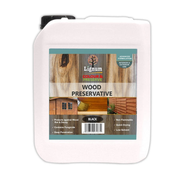Wood Preserver Black - 5L