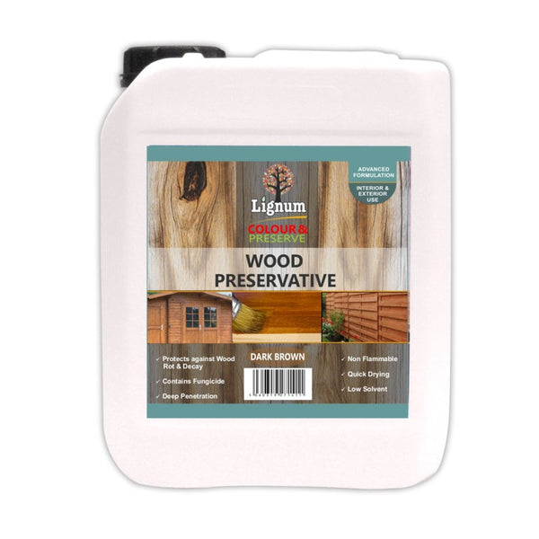 Wood Preserver Dark Brown - 5L