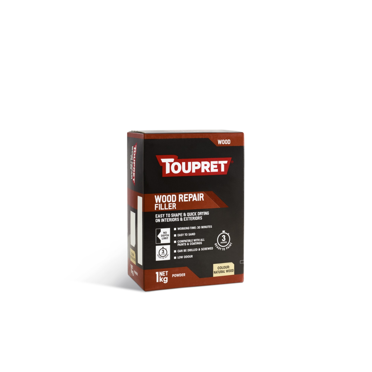 Wood Repair Filler - 1kg Natural