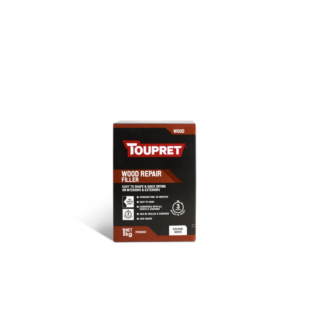 Wood Repair Filler - 1kg White