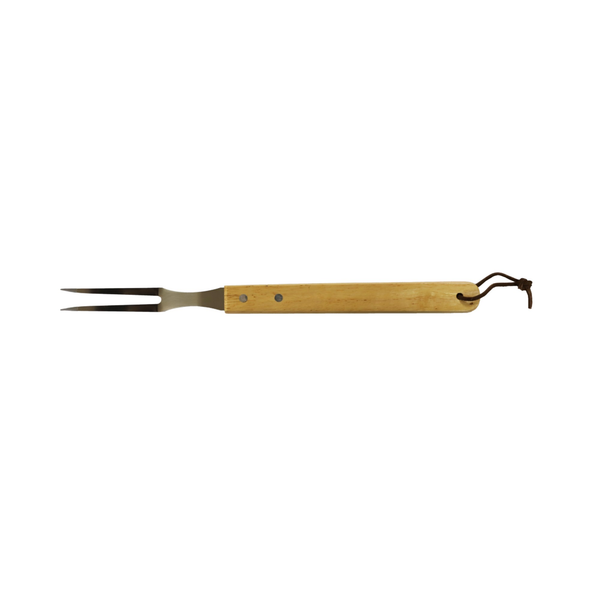 Wooden Barbecue Fork - 2 x 37cm