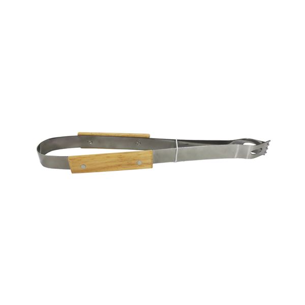 Wooden Barbecue Tongs - 2 x 34cm