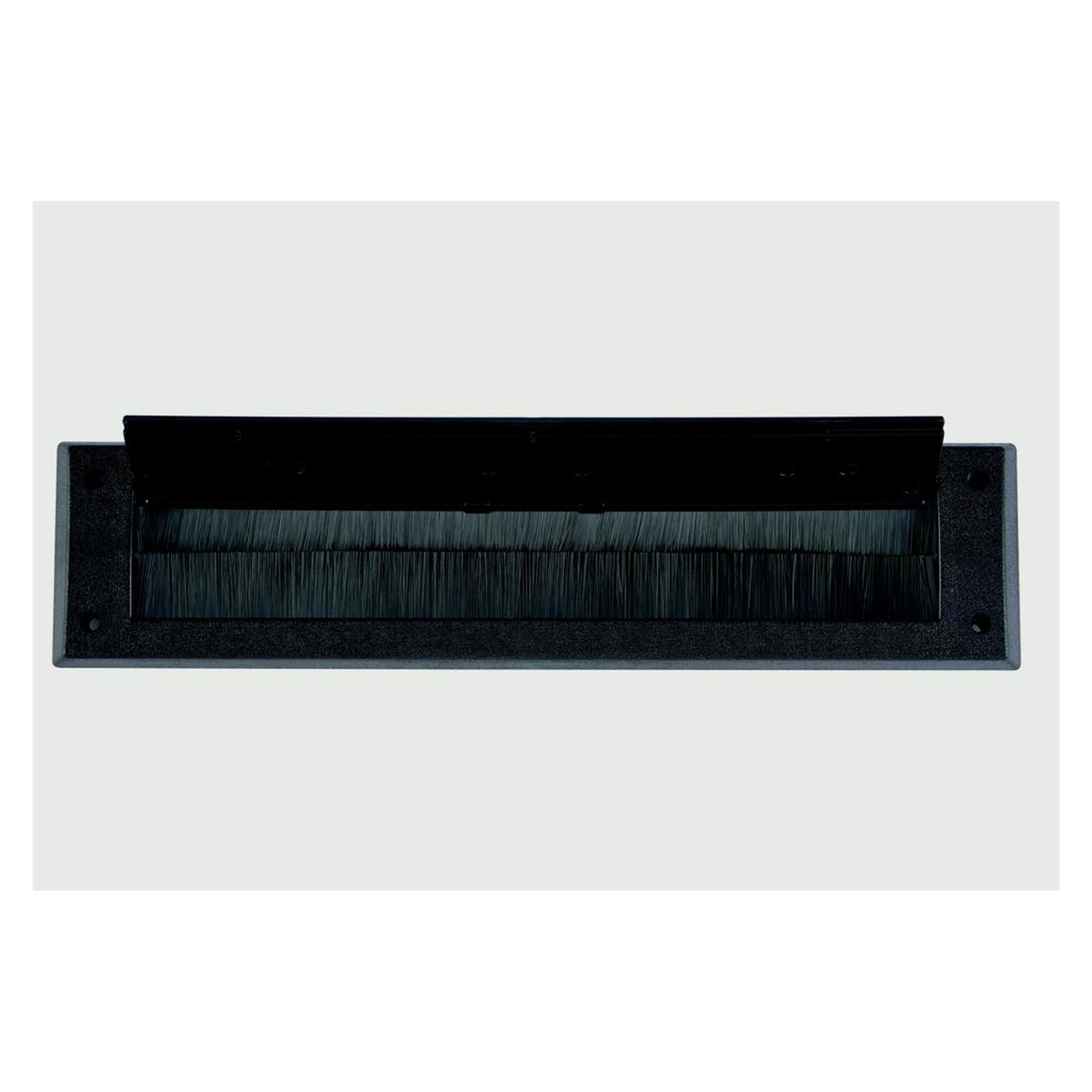 Woodside brown letterbox draught excluder with cover, view 2