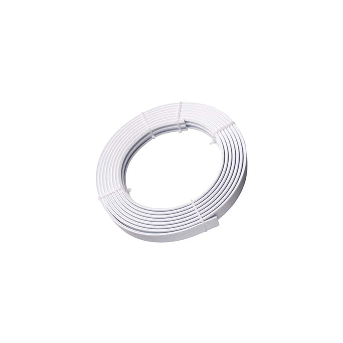 Woodside white flexible PVC curtain track, 500cm