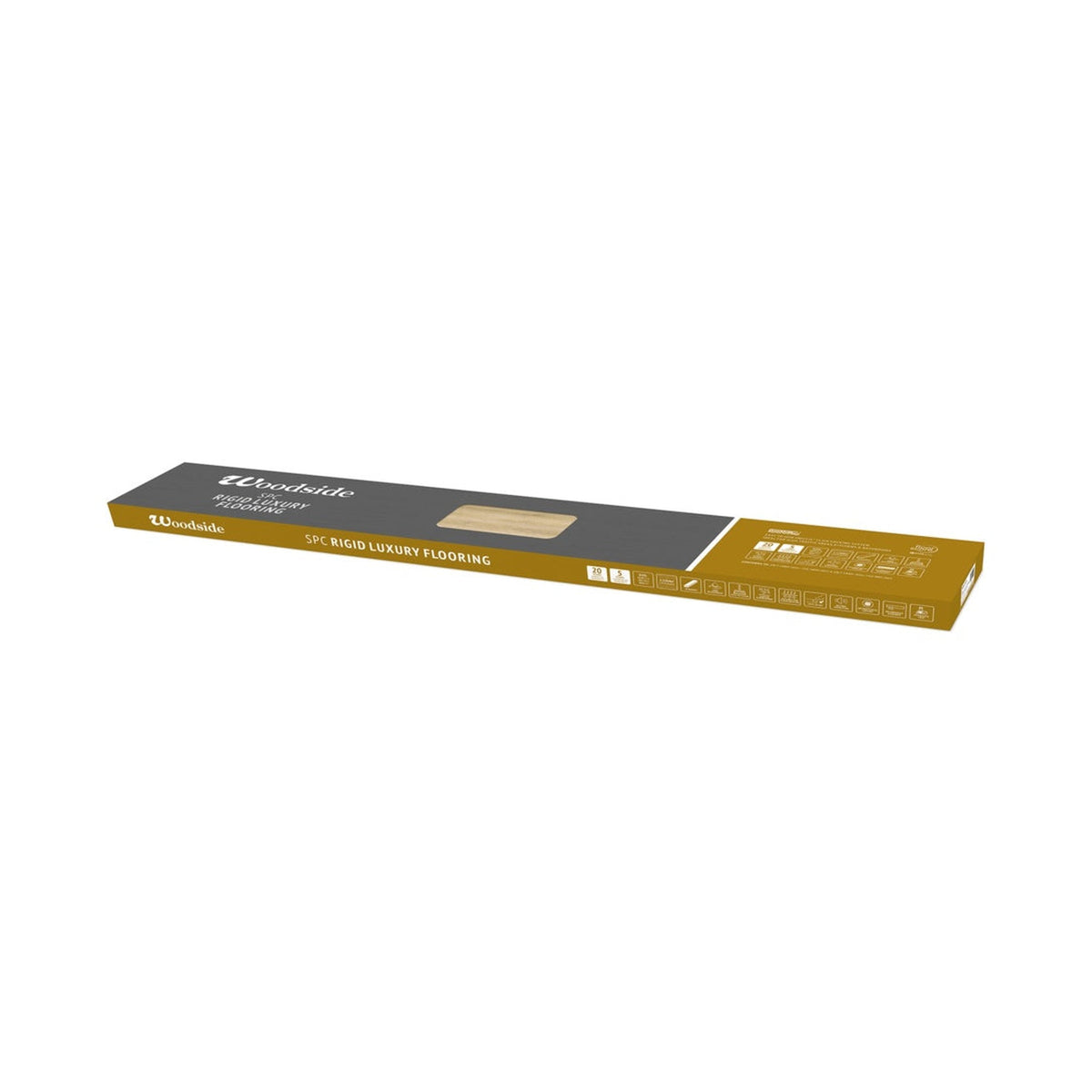 Woodside Whitehall Oak SPC flooring 10 board pack, view 2