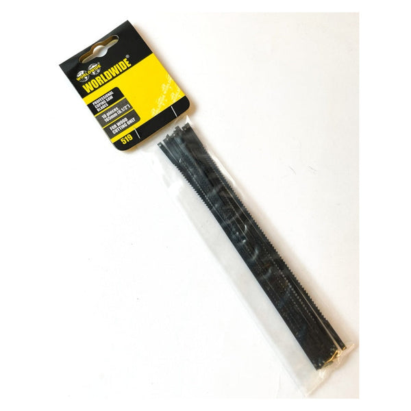 Worldwide coping saw blades for metal 163mm pack of 10