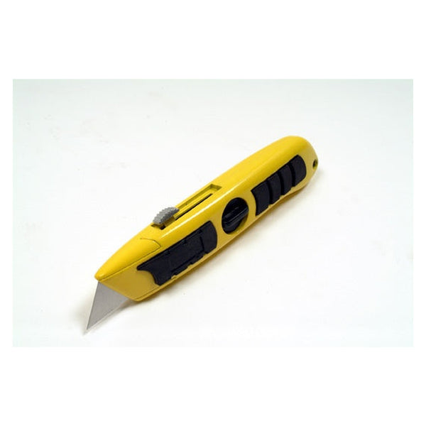 Worldwide retractable trimming knife with soft grip