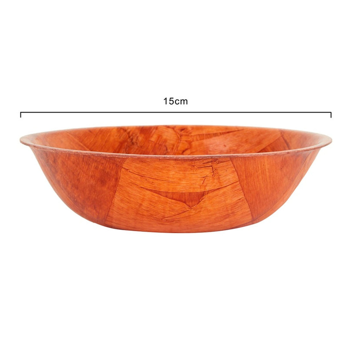 Woven Wood Bowl - 15cm, view 6