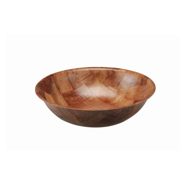 Woven Wood Bowl - 20cm