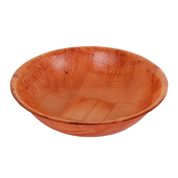 Woven Wood Bowl - 25cm