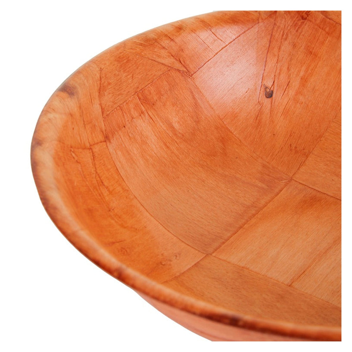 Woven Wood Bowl - 25cm, view 2