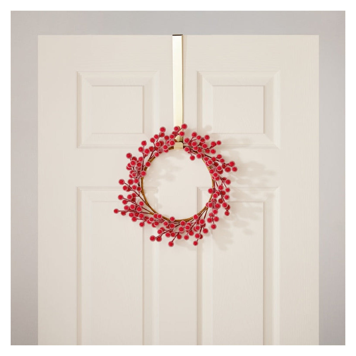 Wreath Hanger - 30cm Gold, view 2