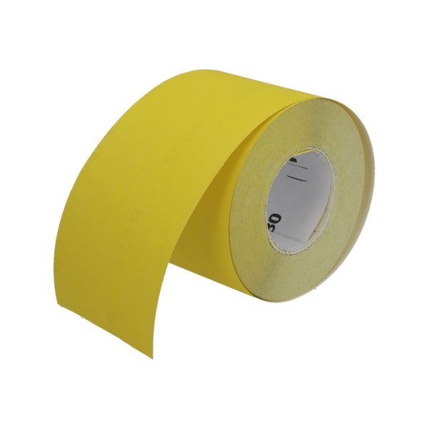 Yellow Sanding Roll P180 Very Fine - 115x50