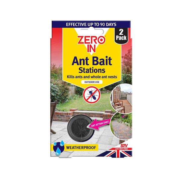 Twin pack of Zero In all weather insect bait stations